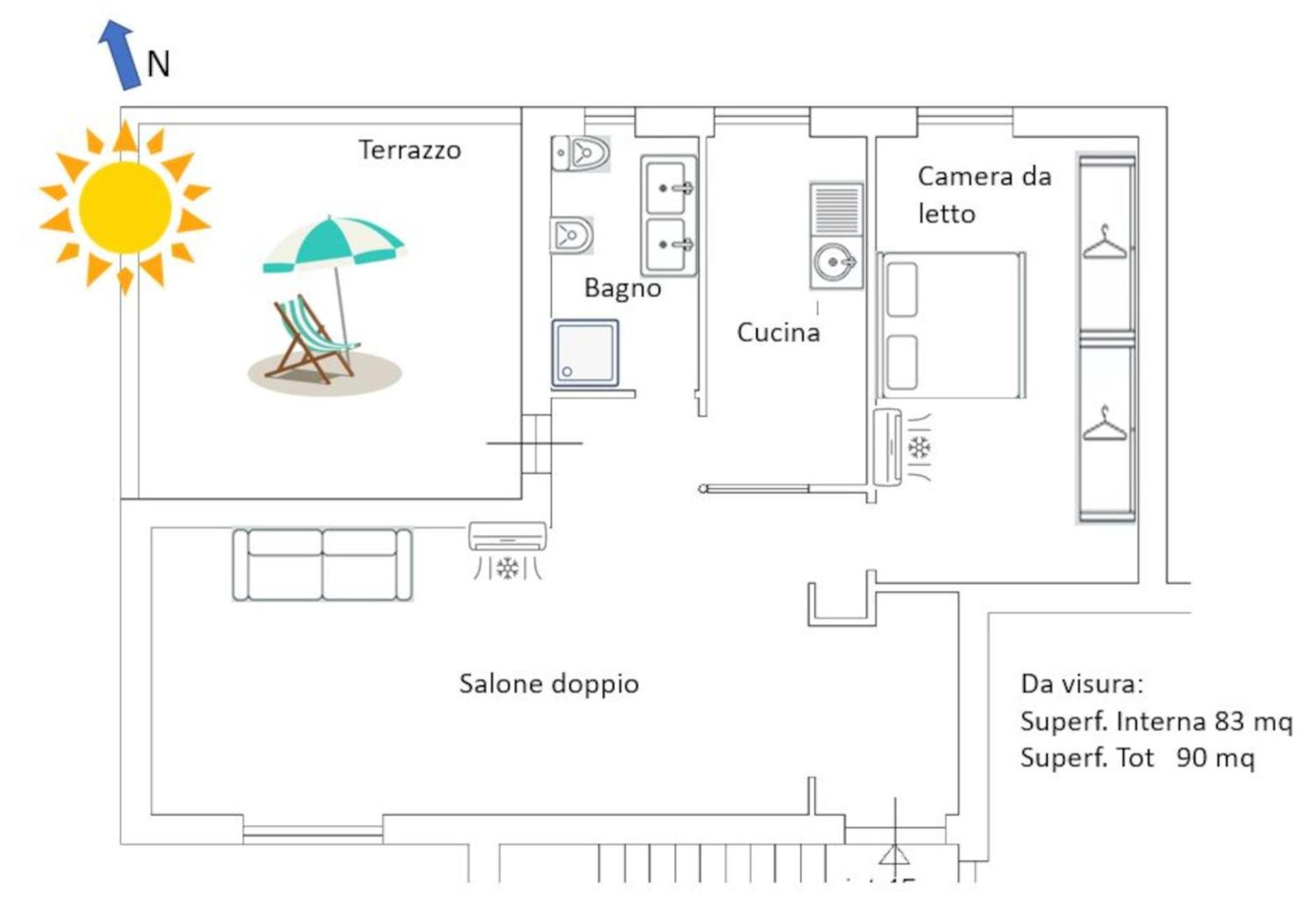 Appartamento Nearpineta Roma Esterno foto